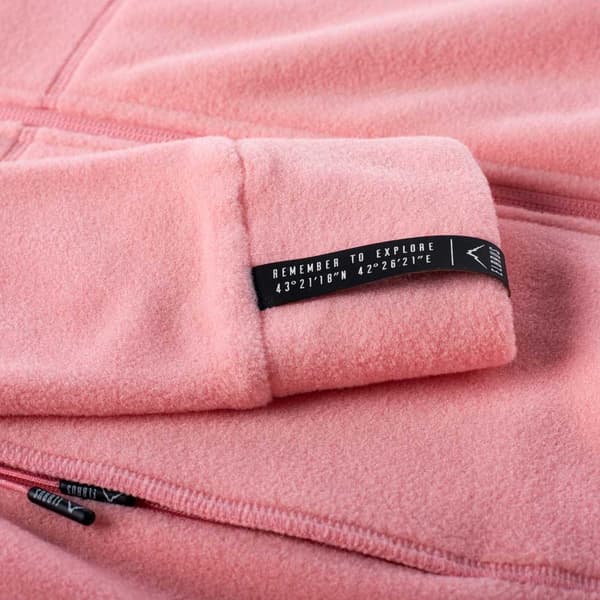 Elbrus Full Dragkedja Fleece Riva Polartec Rosa M Kvinna