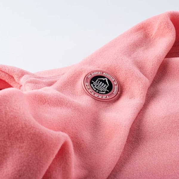Elbrus Full Dragkedja Fleece Riva Polartec Rosa M Kvinna