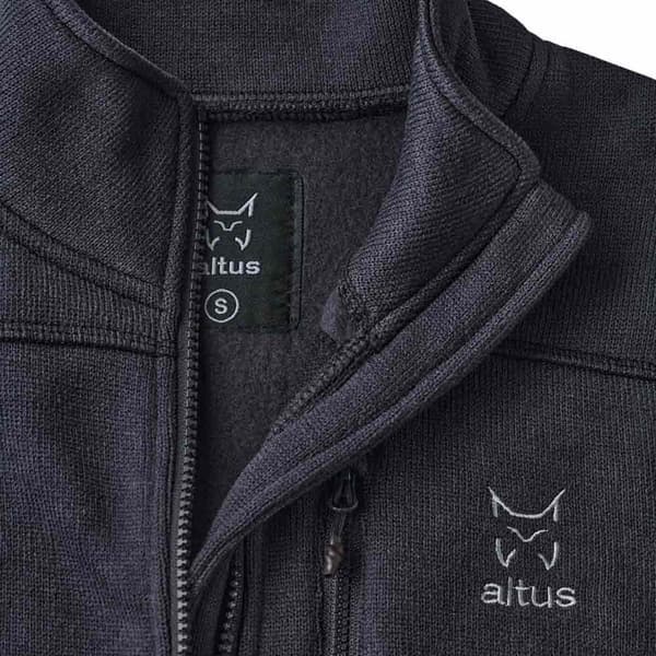Altus Fleece Med Fuld Lynlås Odyssey G30 Sort M Kvinde