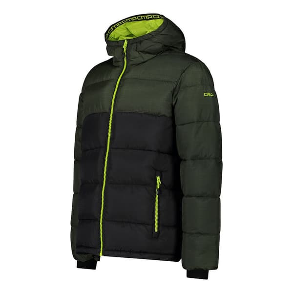Cmp Jakke Fix Hood 32z2957 Grøn L Mand