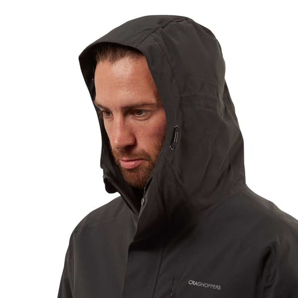 Craghoppers Jacka Lorton Svart 2XL Man