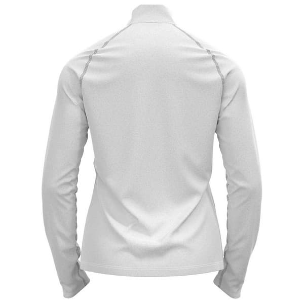 Odlo Rigi 1/2 Lynlås Fleece Hvid 2XL Kvinde