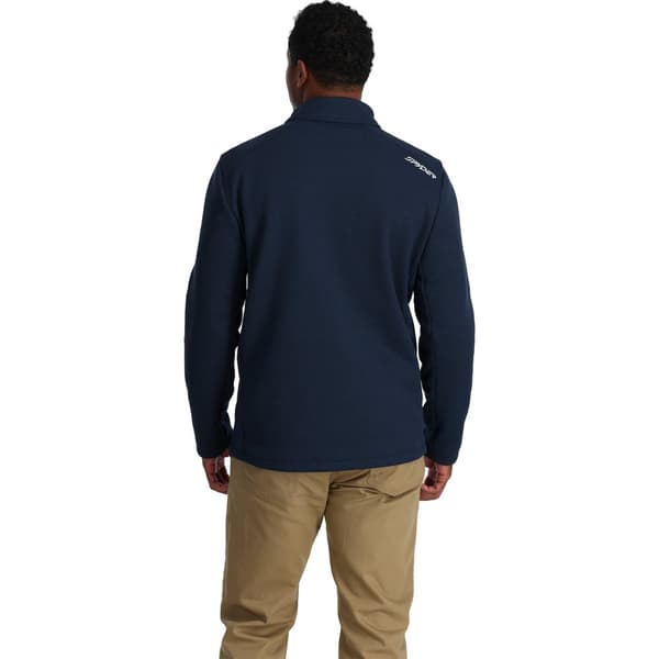Spyder Full Dragkedja Fleece Bandit Blå XL Man