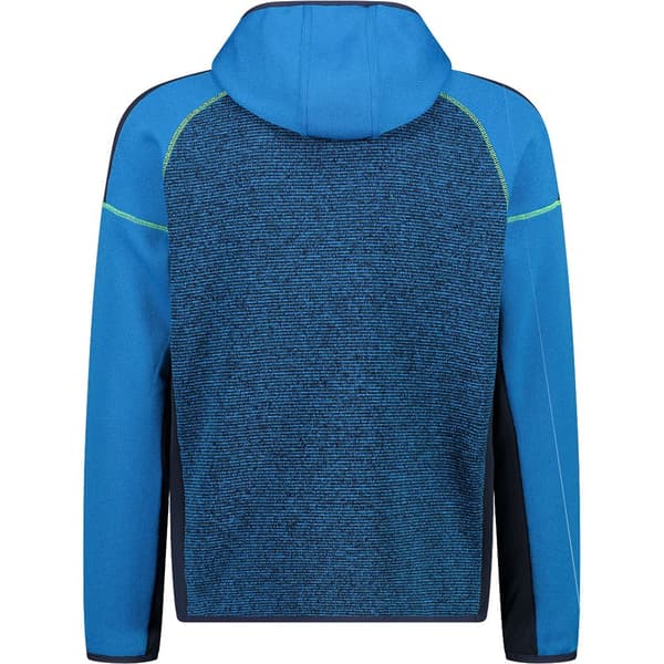 Cmp Fleece Fix Hood 32h2187 Blå 54 Mand