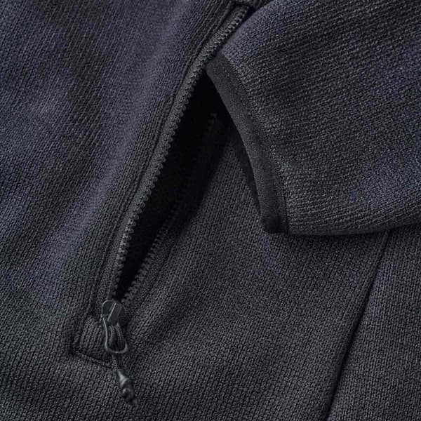 Altus Full Dragkedja Fleece Odyssey G30 Svart S Kvinna