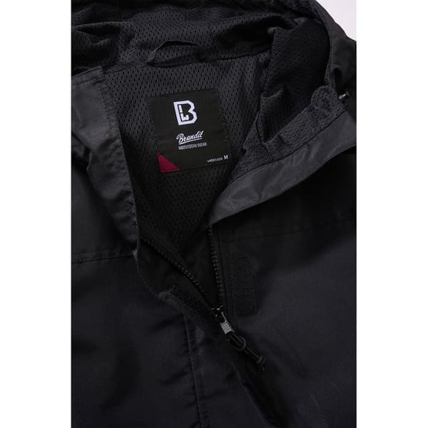 Brandit Vindjacka Summer Svart 4XL Kvinna