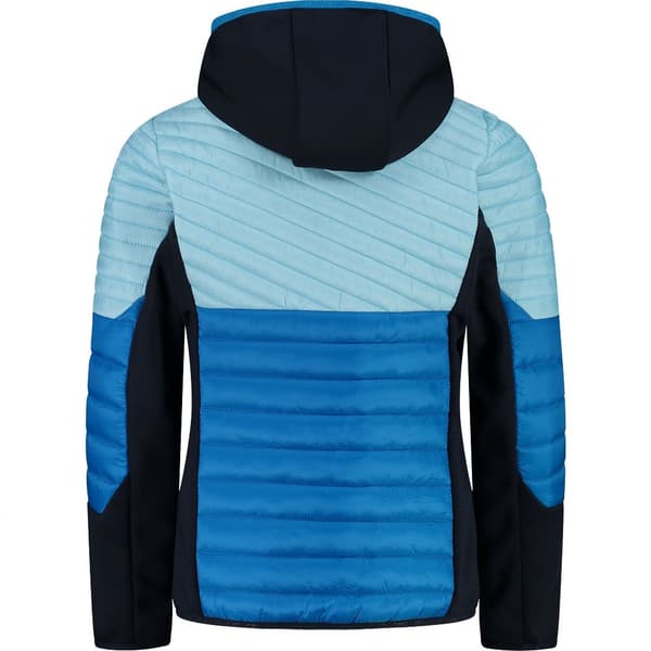 Cmp Jakke Hybrid Fix Hood 32z4435 Blå 12 Years Dreng