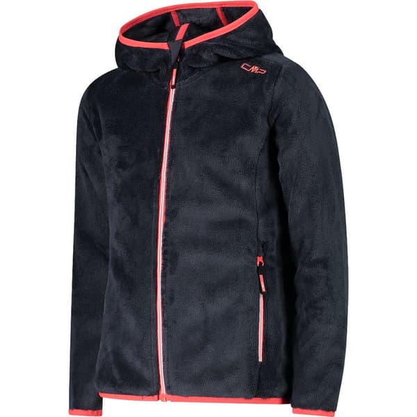 Cmp Fleece Med Hætte Jacket 38p1455 Grå 10 Years