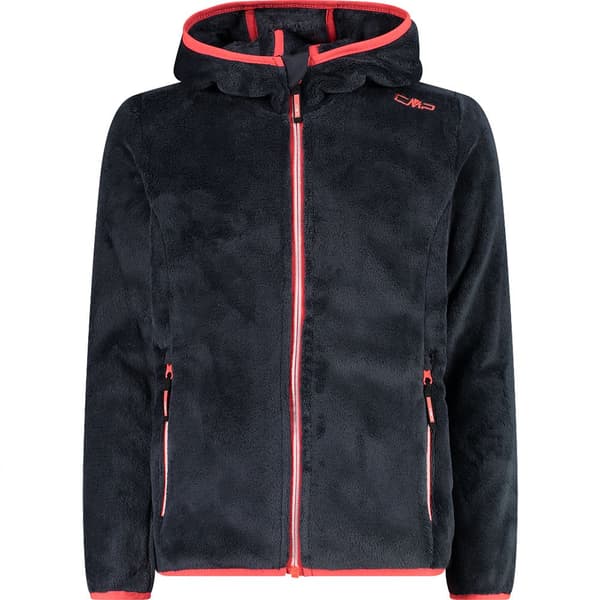 Cmp Fleece Med Hætte Jacket 38p1455 Grå 10 Years