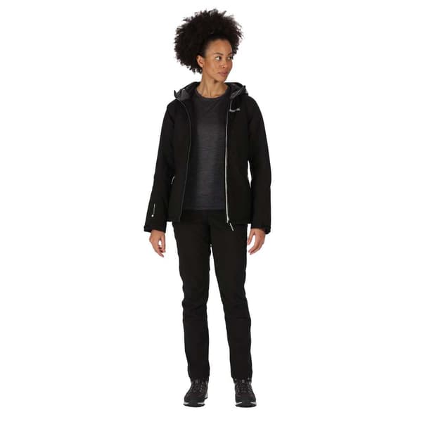 Regatta Jakke Highton Str Iii Sort 10 Kvinde