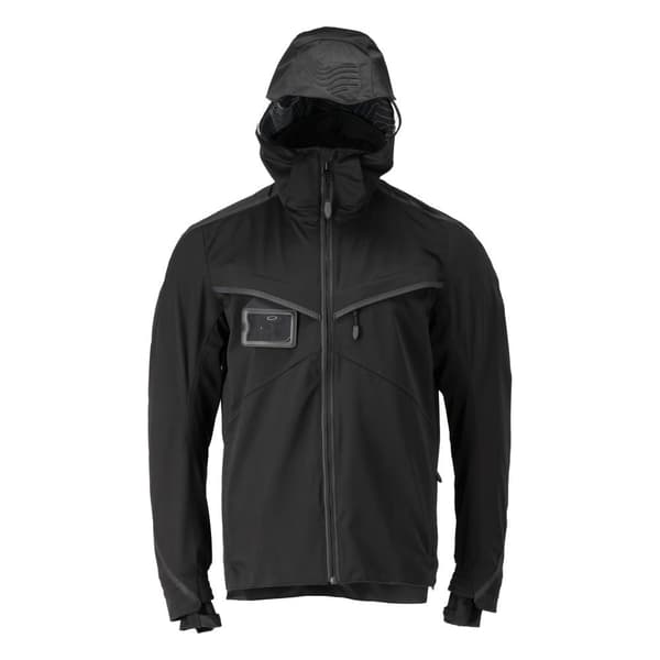 Mascot Jacka Med Huva Customized 22001 Svart 4XL