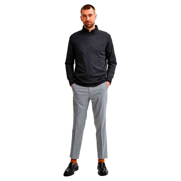 Selected Stickad Tröja Town Merino Coolmax Grå 2XL Man