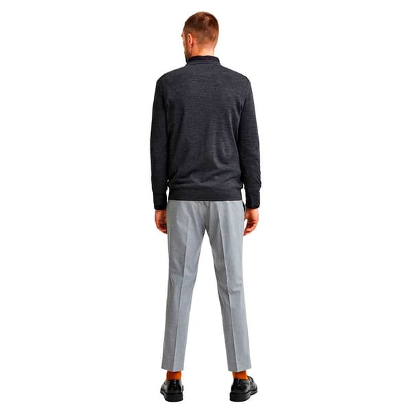Selected Stickad Tröja Town Merino Coolmax Grå 2XL Man