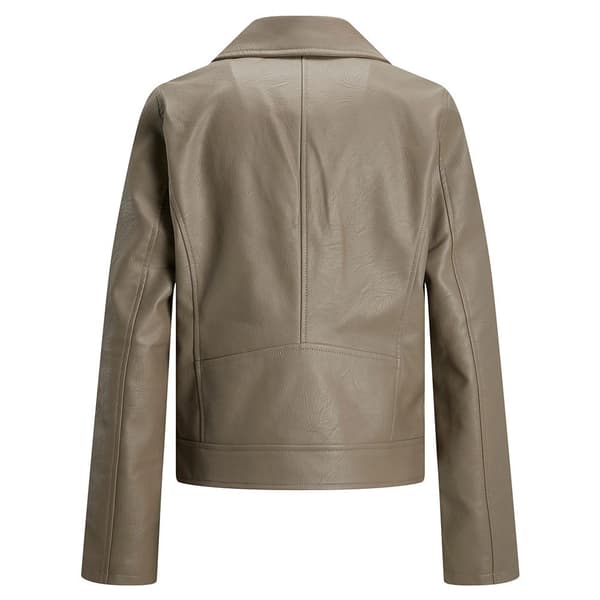 Jack & Jones Læderjakke Gail Faux Biker Brun XL Kvinde