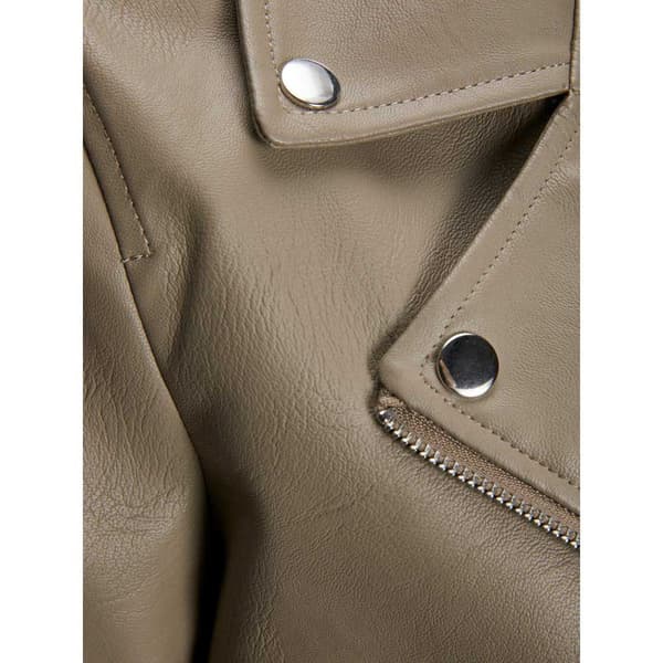 Jack & Jones Læderjakke Gail Faux Biker Brun XL Kvinde
