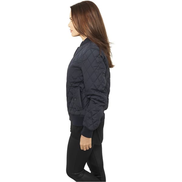 Urban Classics Parkas Diamond Blå S Kvinna