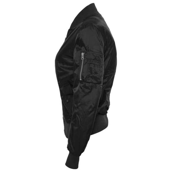Urban Classics Bomberjakke Basic Sort M Kvinde