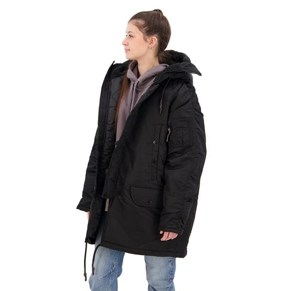 G-star Parka Af Sort M Kvinde