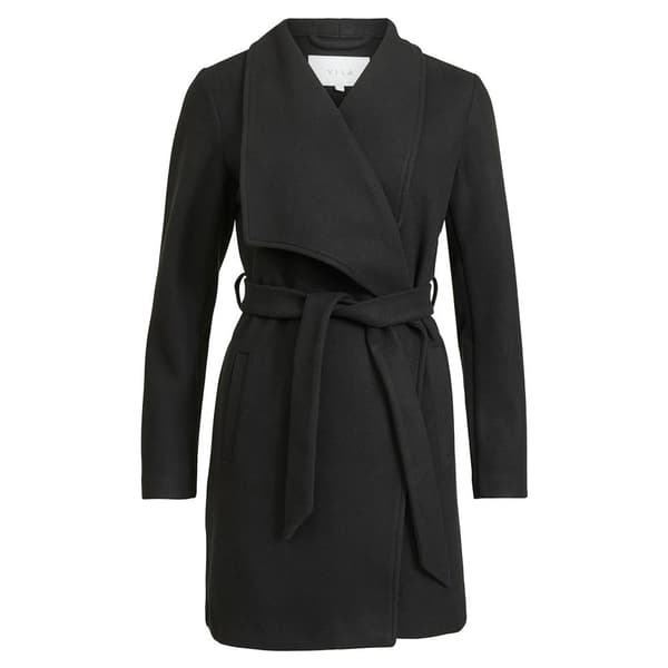 Vila Frakke Cooley Sort 40 Kvinde