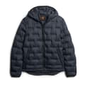 Miniatyrbild 3 av 6: Superdry Pufferjacka Short Quilted Blå L Man