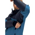 Miniatyrbillede 3 af 3: Maier Sports Jakke Waterproof Touring Pradollano Blå S Mand