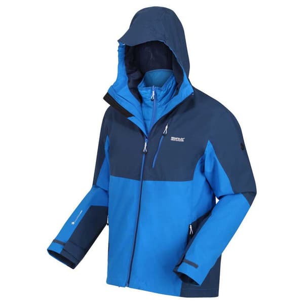 Regatta Jakke Wentwood Vii 3 In 1 Blå S Mand