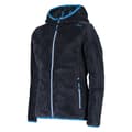Miniatyrbillede 3 af 3: Cmp Fleece Med Hætte Jacket 38p1455 Blå 8 Years