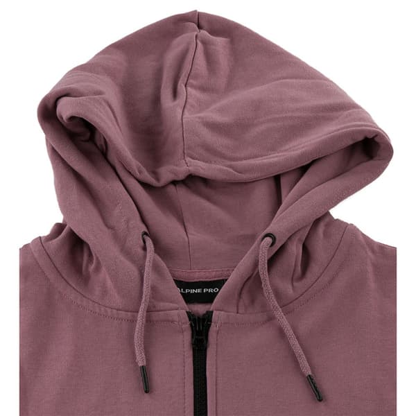 Alpine Pro Fleece Med Fuld Lynlås Oceda Rosa M Kvinde