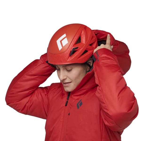 Black Diamond Parkas Belay Röd L Kvinna