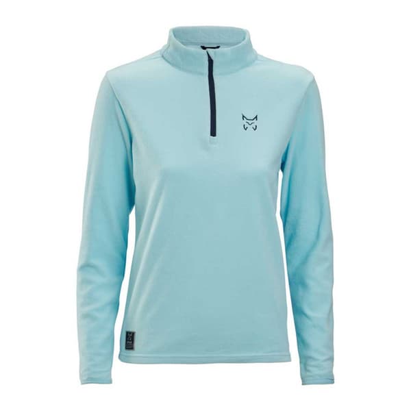 Altus Halv Lynlås Fleece Uri Blå 2XL Kvinde