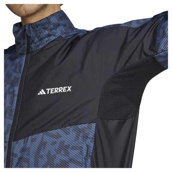 Adidas Jacka Terrex Trail Windbreaker Blå M Man