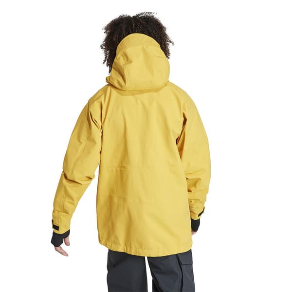 Adidas Jacka Terrex Techrock 3-layer Post Consumer Nylon Rain.rdy Gul L Man