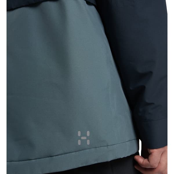 Haglofs Parkas Salix Proof Mimic Grå L Man