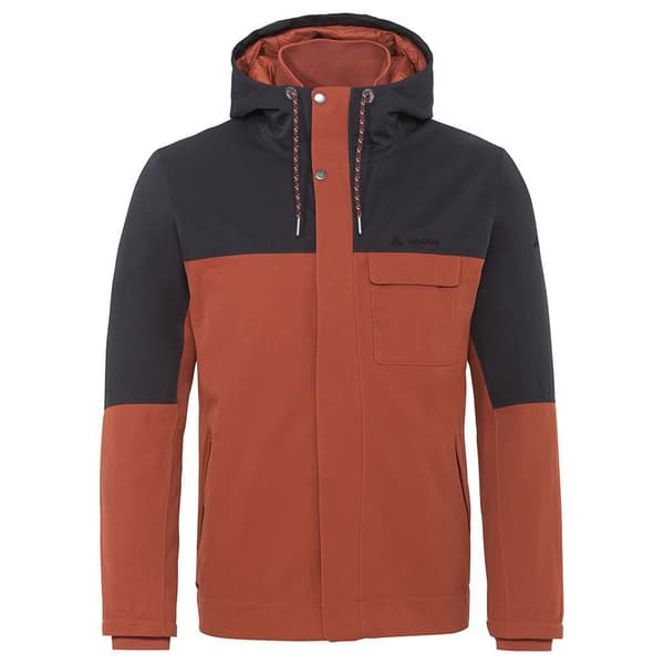 Vaude Regnjacka Med Full Dragkedja Manukau Ii Brun M Man