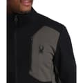Miniatyrbild 3 av 4: Spyder Full Dragkedja Fleece Bandit Svart S Man