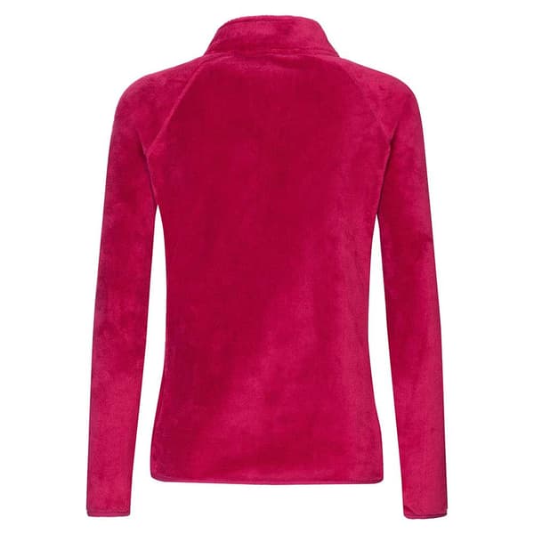 Rock Experience Fleece Med Fuld Lynlås Polar Mock Neck Rosa L Kvinde