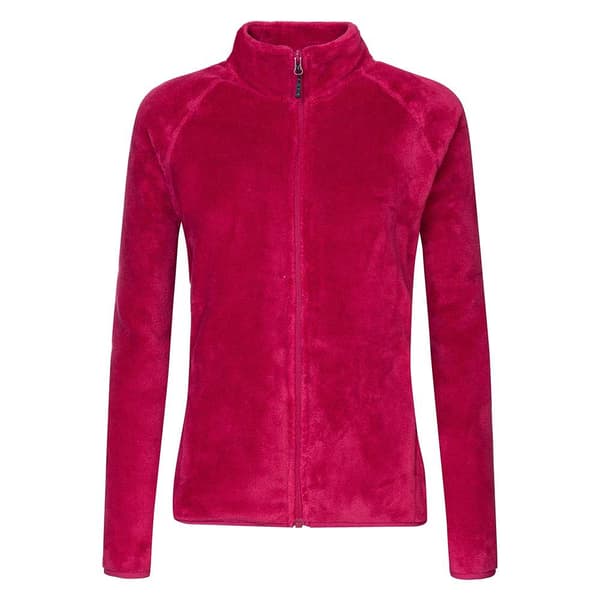 Rock Experience Fleece Med Fuld Lynlås Polar Mock Neck Rosa L Kvinde
