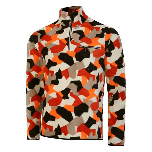 Dare2b Halv Blixtlåsfleece Affinity Orange 2XS Man