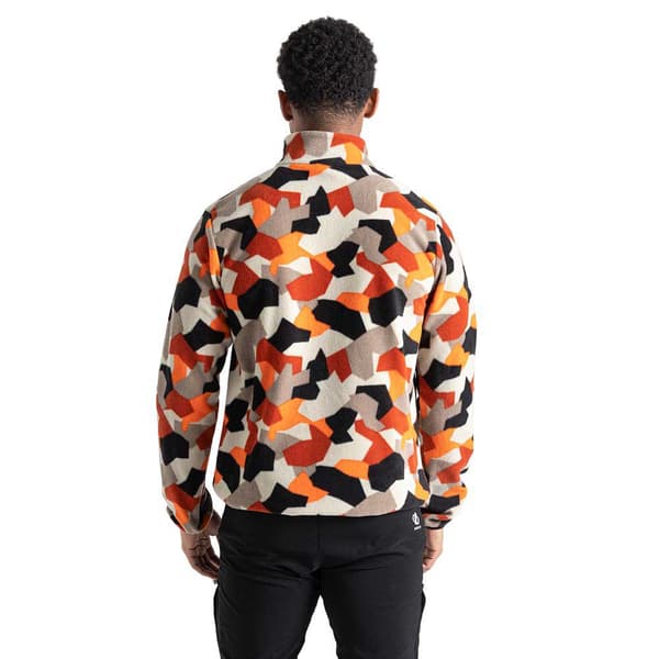 Dare2b Halv Blixtlåsfleece Affinity Orange 2XS Man