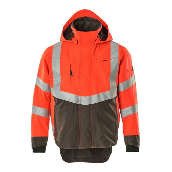 Mascot Jacka Med Ytterfoder Huva Safe Supreme 15501 Orange S