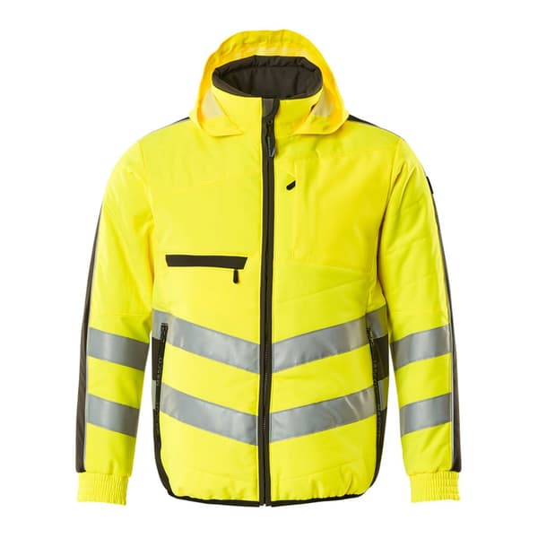 Mascot Jakke Med Hætte Safe Supreme 15515 Gul 2XL