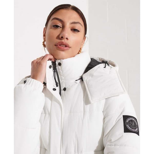 Superdry Jacka Expedition Cocoon Vit S Kvinna