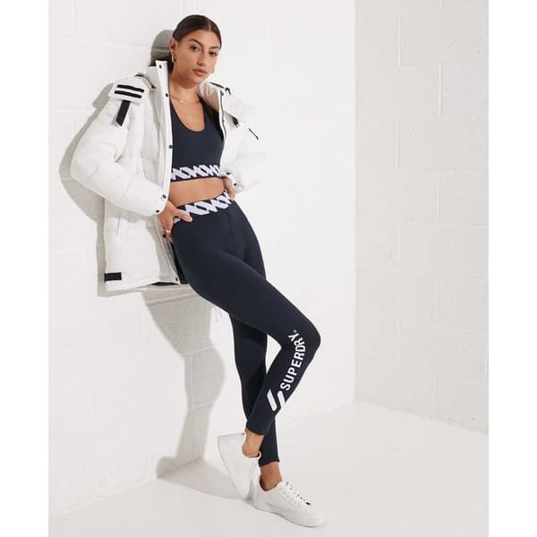 Superdry Jacka Expedition Cocoon Vit S Kvinna