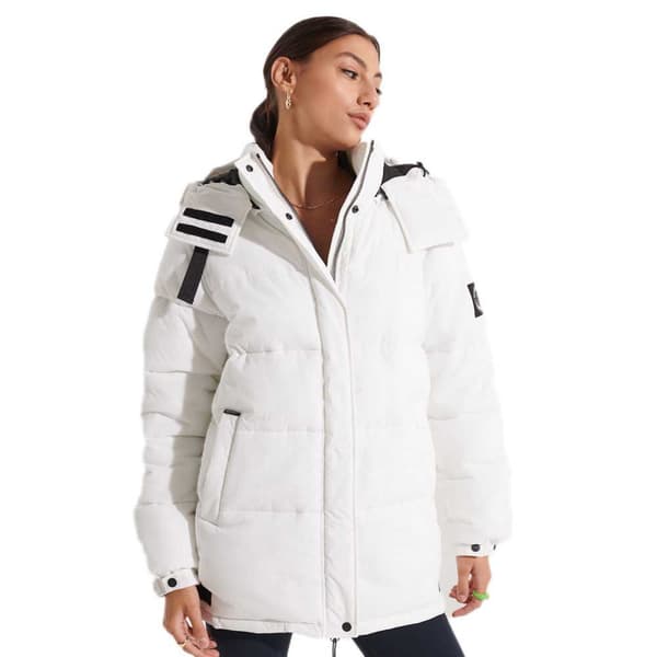 Superdry Jacka Expedition Cocoon Vit S Kvinna