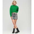 Pikkukuva 4 / 4: Superdry Pyöreäpääntie Neule Vintage Textured Crop Vihreä M Nainen
