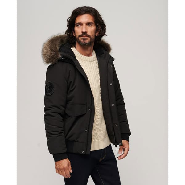 Superdry Pufferjacka Everest Svart 2XL Man