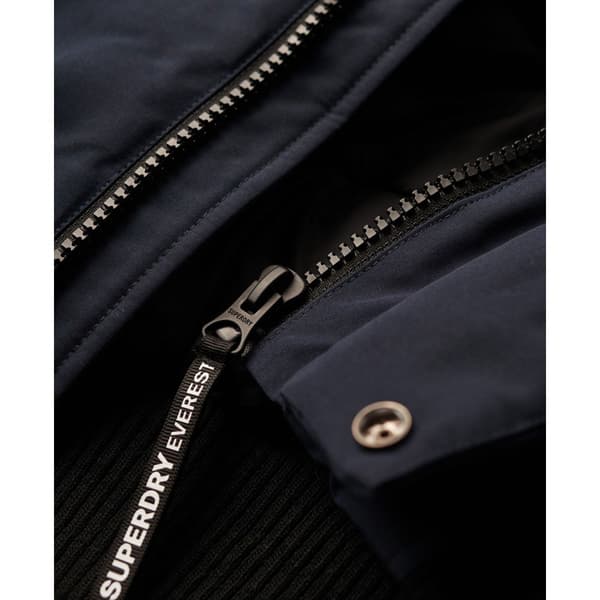 Superdry Puffer Takki Everest Sininen M Mies