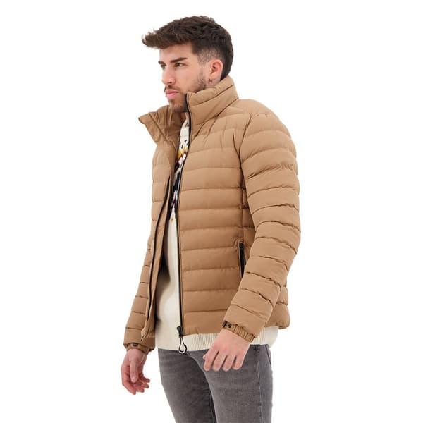 Superdry Vadderad Jacka Fuji Embroidered Beige S Man