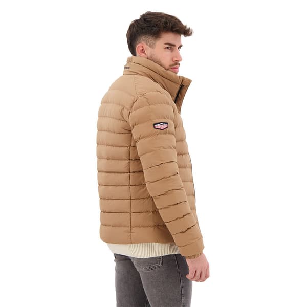 Superdry Vadderad Jacka Fuji Embroidered Beige S Man