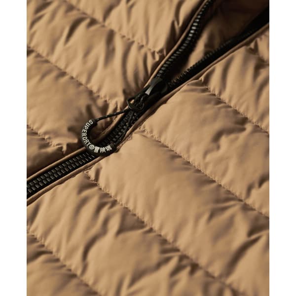Superdry Vadderad Jacka Fuji Embroidered Beige S Man